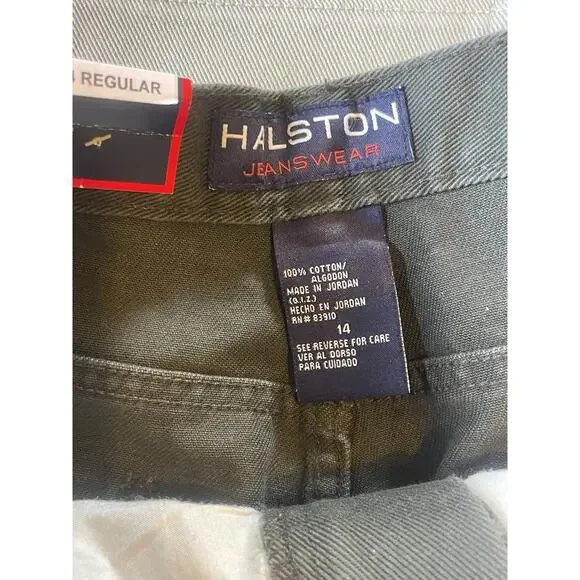 Vintage Halston Jeanswear Womens Mom Jean Shorts High Rise | NWT| Pair| Size 14 - Picture 8 of 9